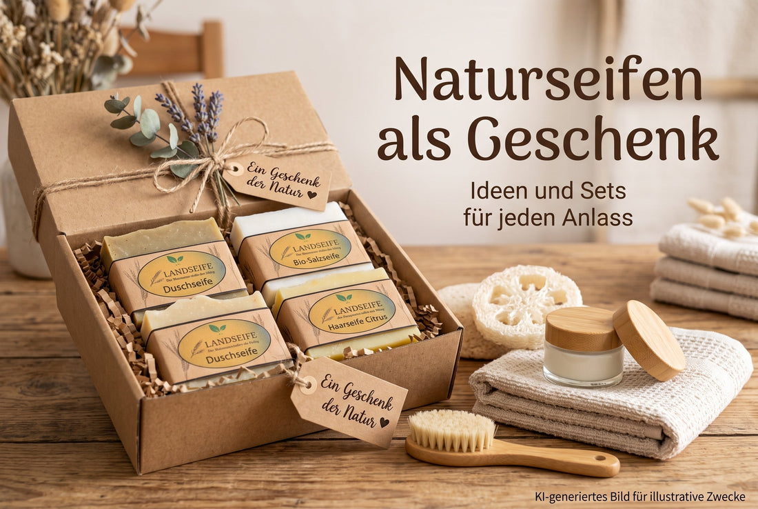 Naturseife als Geschenk: Ideen und Sets für jeden Anlass