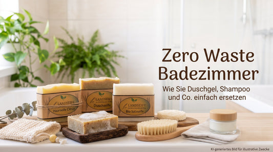 Zero Waste Badezimmer: Wie Sie Duschgel, Shampoo und Co. einfach ersetzen