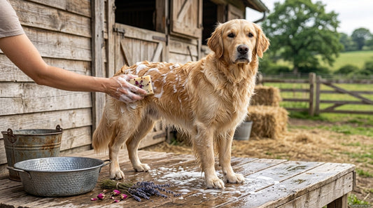 Naturseife für Hunde: Warum Ihr Vierbeiner keine Chemie braucht