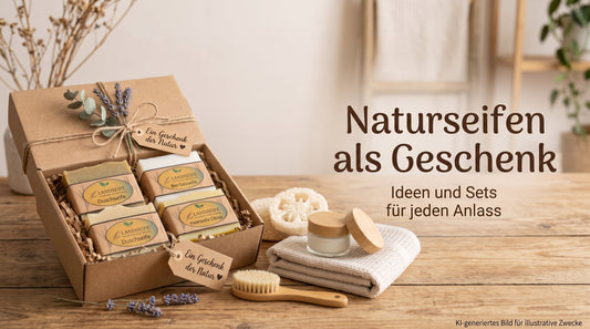 Naturseife als Geschenk: Ideen und Sets für jeden Anlass