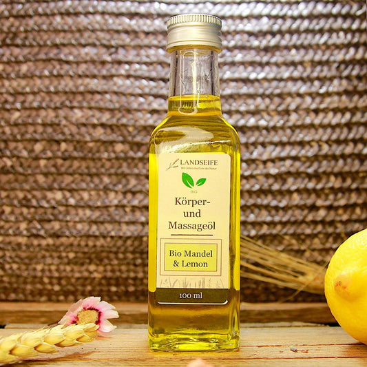 Bio Körper- und Massageöl Mandel & Lemon