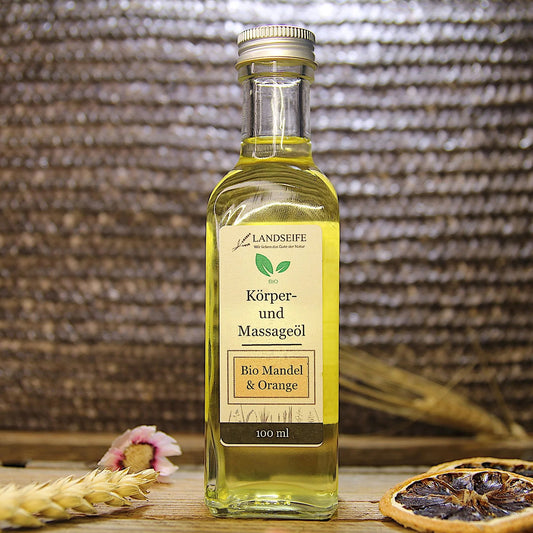 Bio Körper- und Massageöl Mandel & Orange
