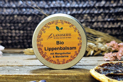 Naturseifen Set für Orangenliebhaber 7-teilig  - 5 x Bio Naturkosmetik + Seifensäckchen & Luffascheibe