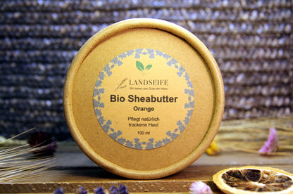 Naturseifen Set für Orangenliebhaber 7-teilig  - 5 x Bio Naturkosmetik + Seifensäckchen & Luffascheibe
