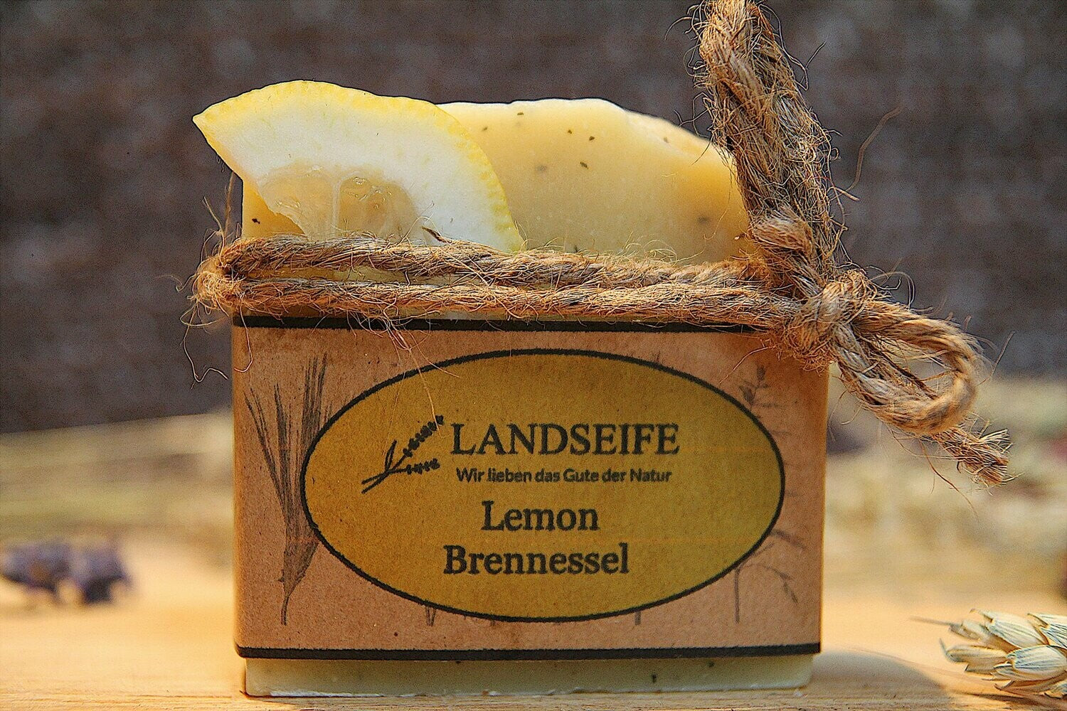 Bio Lemon Brennnessel Seife 2