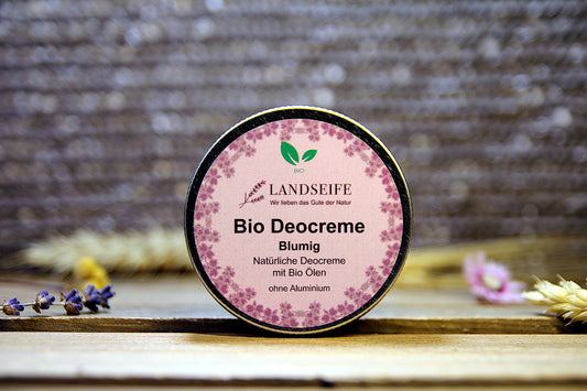 Bio Deocreme blumiger Duft