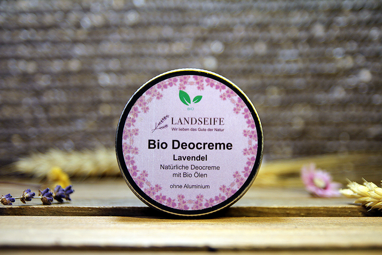 Bio Deocreme mit Lavendelduft